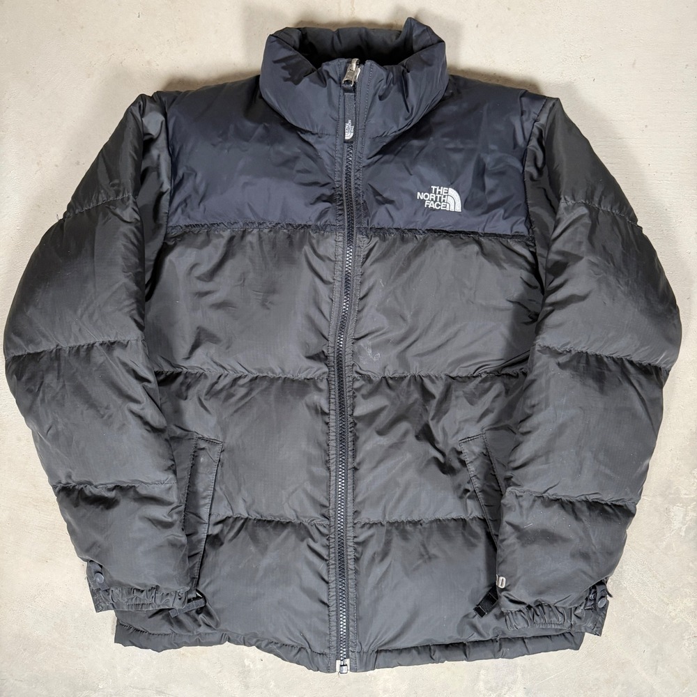 The North Face Kids Nuptse‎ 600 Down Puffer Jacket Black Large 14/16 Coat